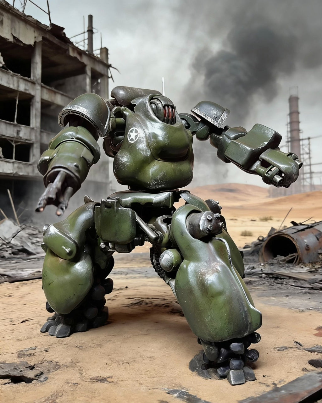 custom 1/6 threezero fall out wastland Cyberpunk  32 cm