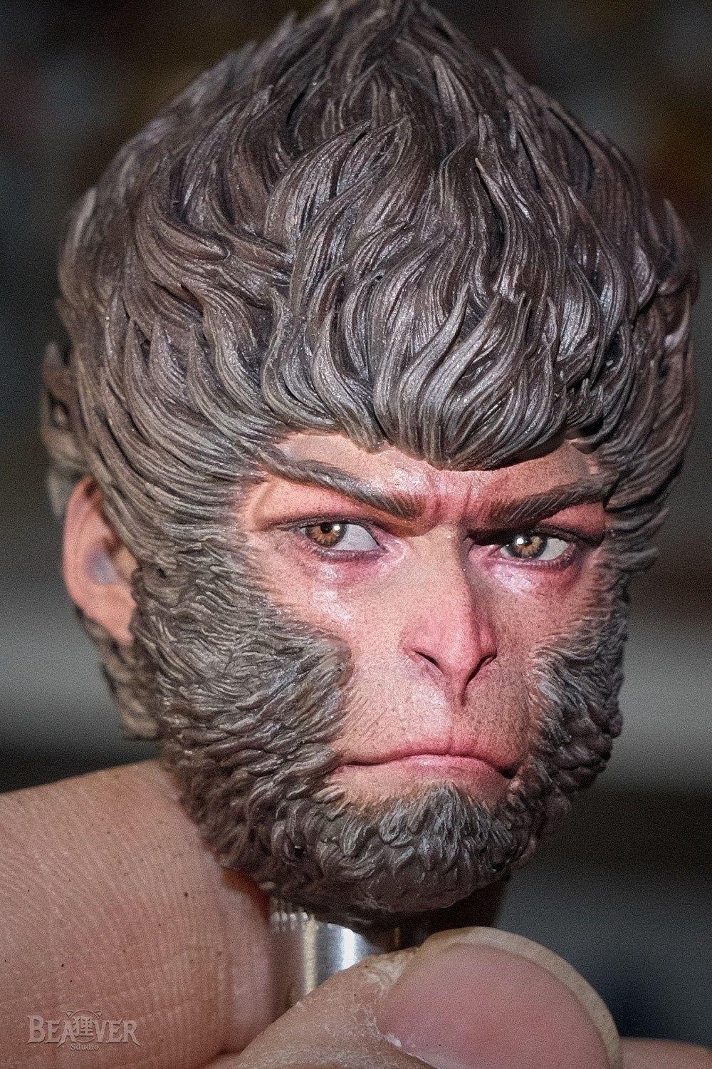 custom 1/6 Cyberpunk 2077 Black Myth: Wuk   head    Model for 12'' Action Figure
