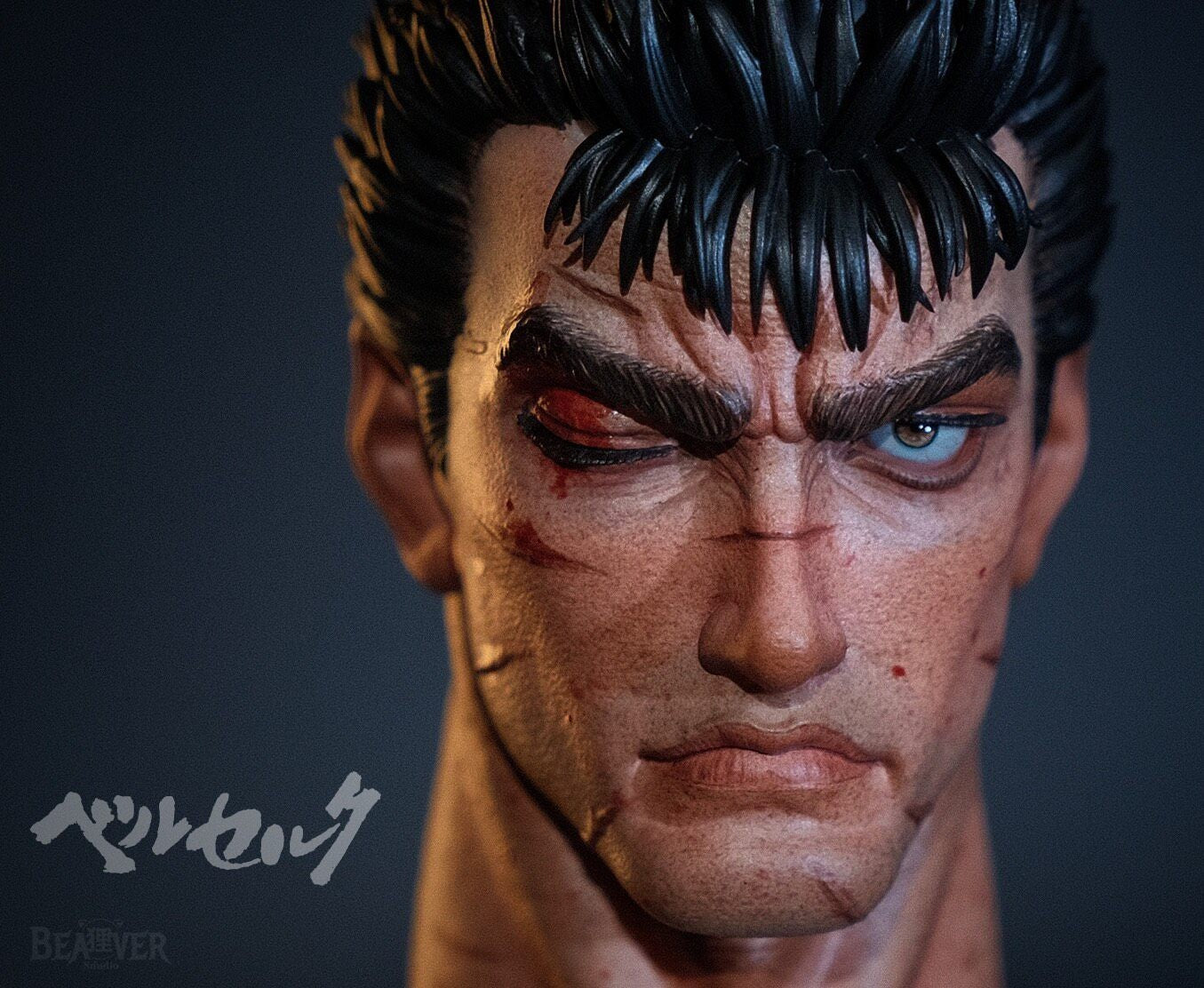 custom 1/6 berserk guts head need 40 days arrange ship