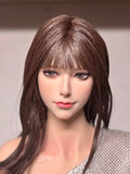 custom 1/6 Cyberpunk 2077 girl  head    Model for 12'' Action Figure