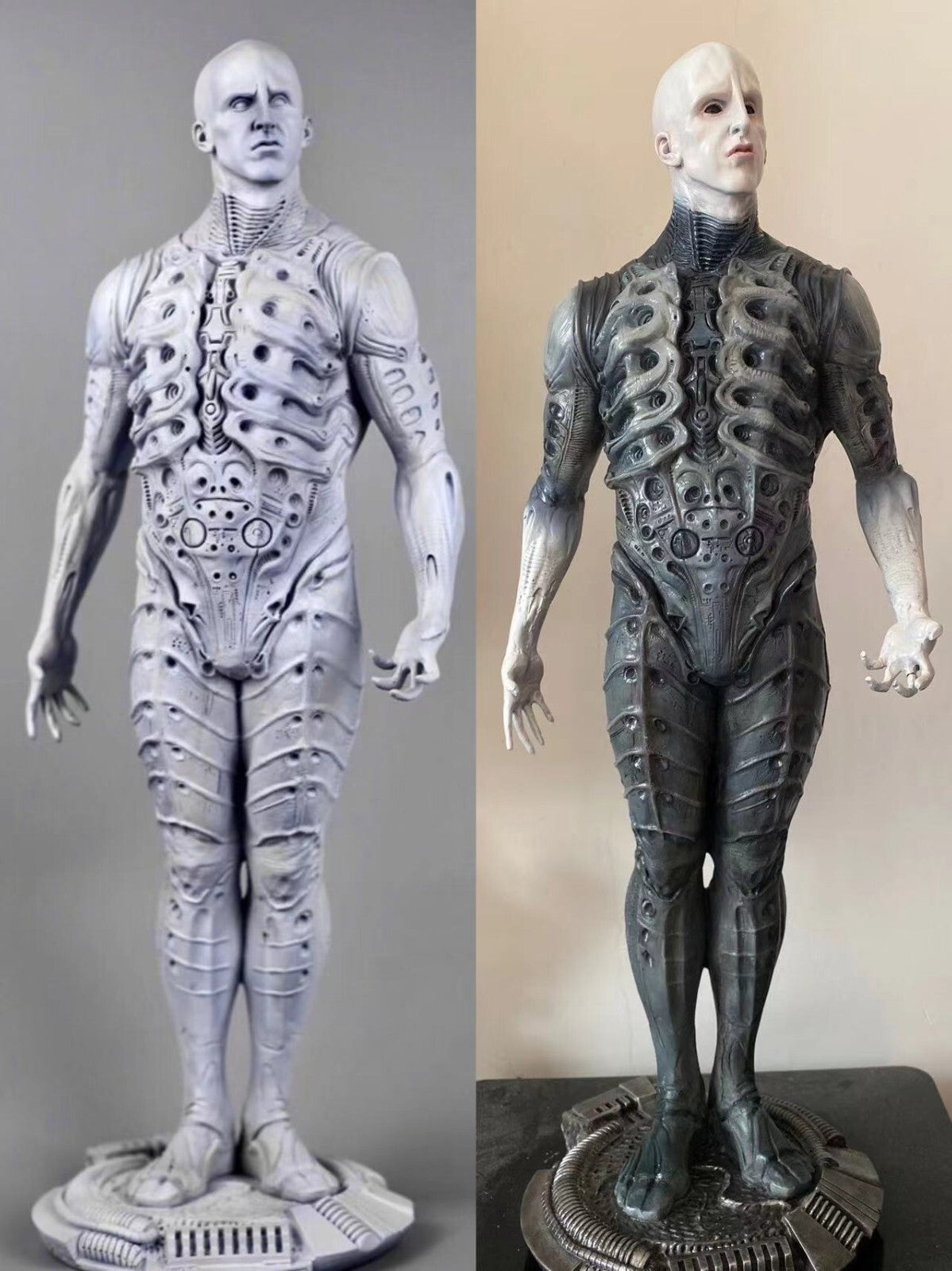 resin Prometheus  engineer  45 cm painted figure
