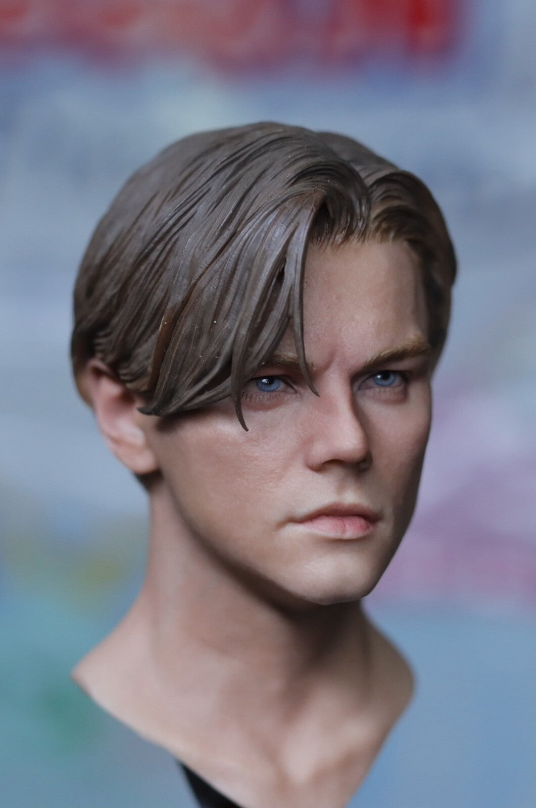 DBZ  hand paint   1/6  the Titanic Leonardo    head for   12inch action figure
