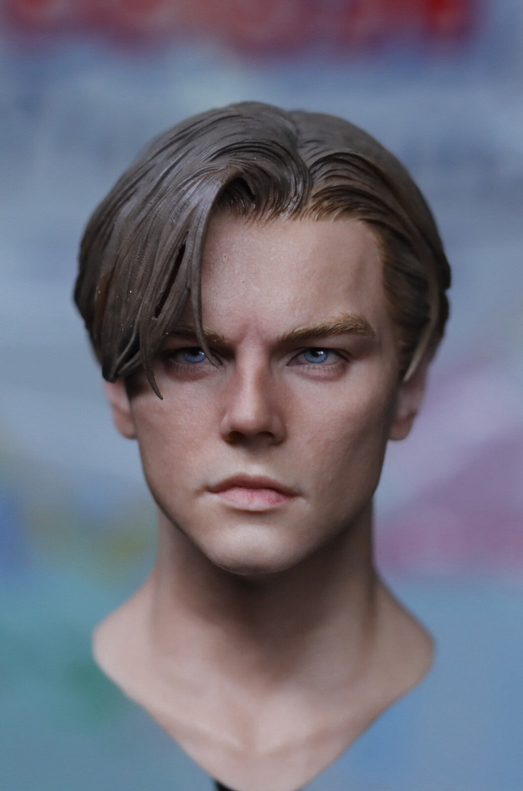 DBZ  hand paint   1/6  the Titanic Leonardo    head for   12inch action figure