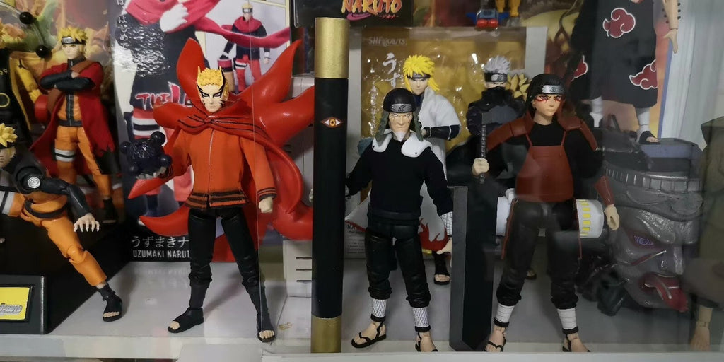 custom 1/12 Sarutobi Hiruzen  6 inch shf  figure
