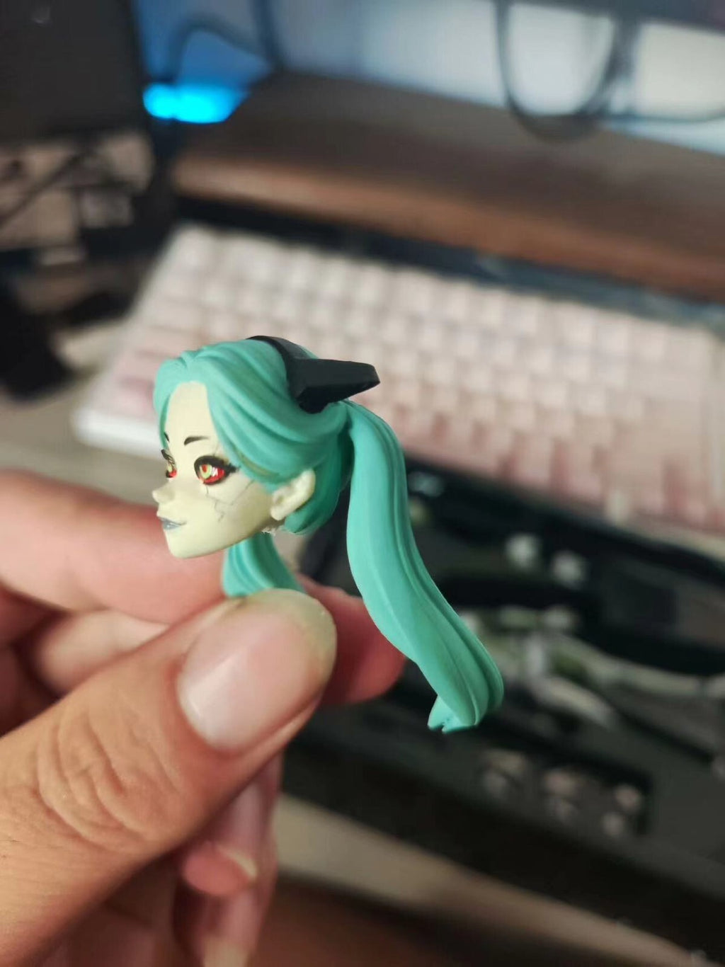 custom 1/12  rebecca head  cyberpunk  6 inch shf  figure need 20days to ship