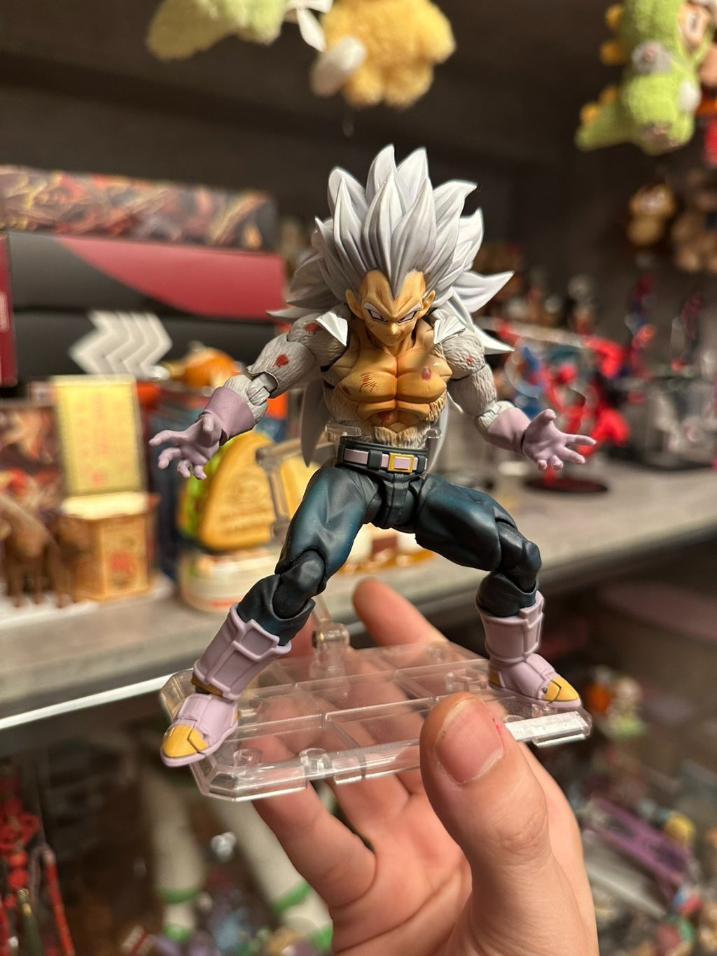 dragonball shf vegeta ssj5