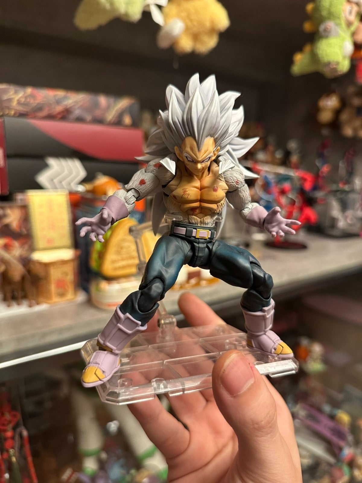 dragonball shf vegeta ssj5