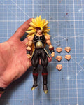 custom dragonball shf figure burdock ssj3
