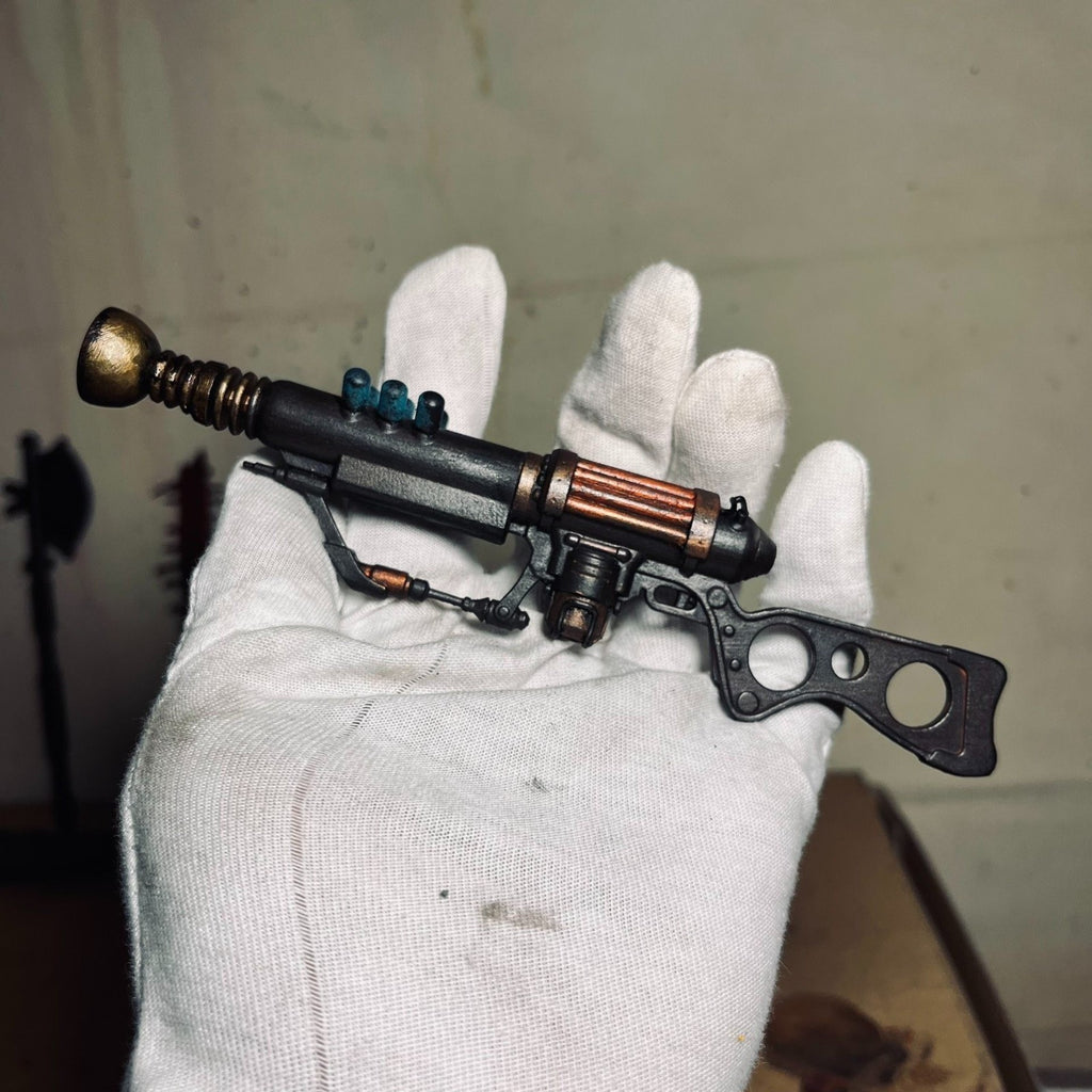 custom   1/6  Cyberpunk wastland  fallout  resin weapon for threezero