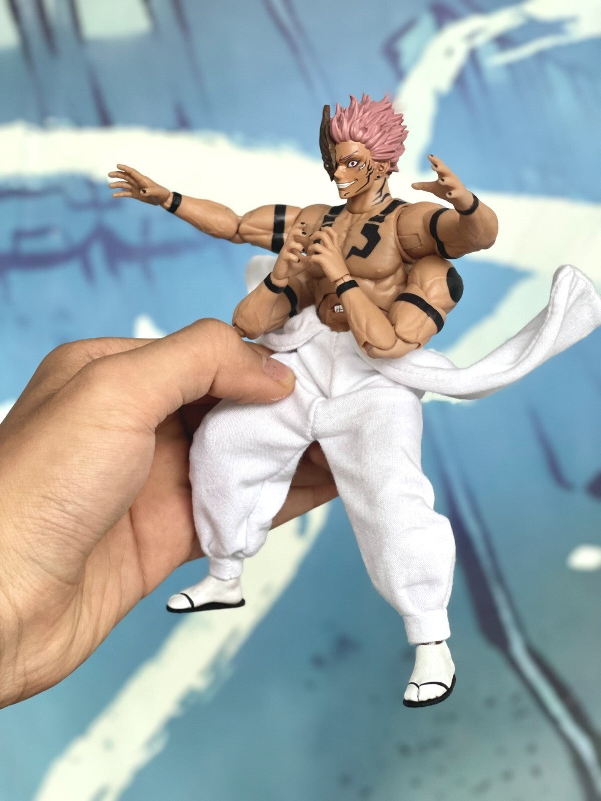 custom 1/12   Jujutsu Kaisen Ryomen Sukuna    figure