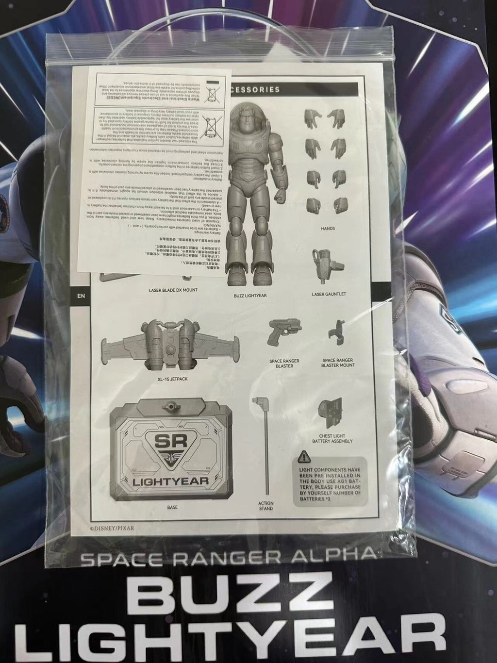 Ready！Perfect  Buzz Lightyear Action Figure Toys Model In Stock