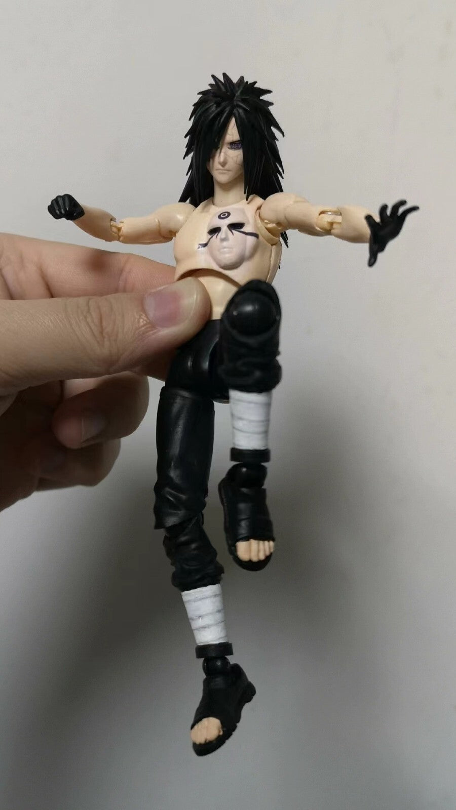 custom 1/12 Uchiha Madara 6 inch shf  figure