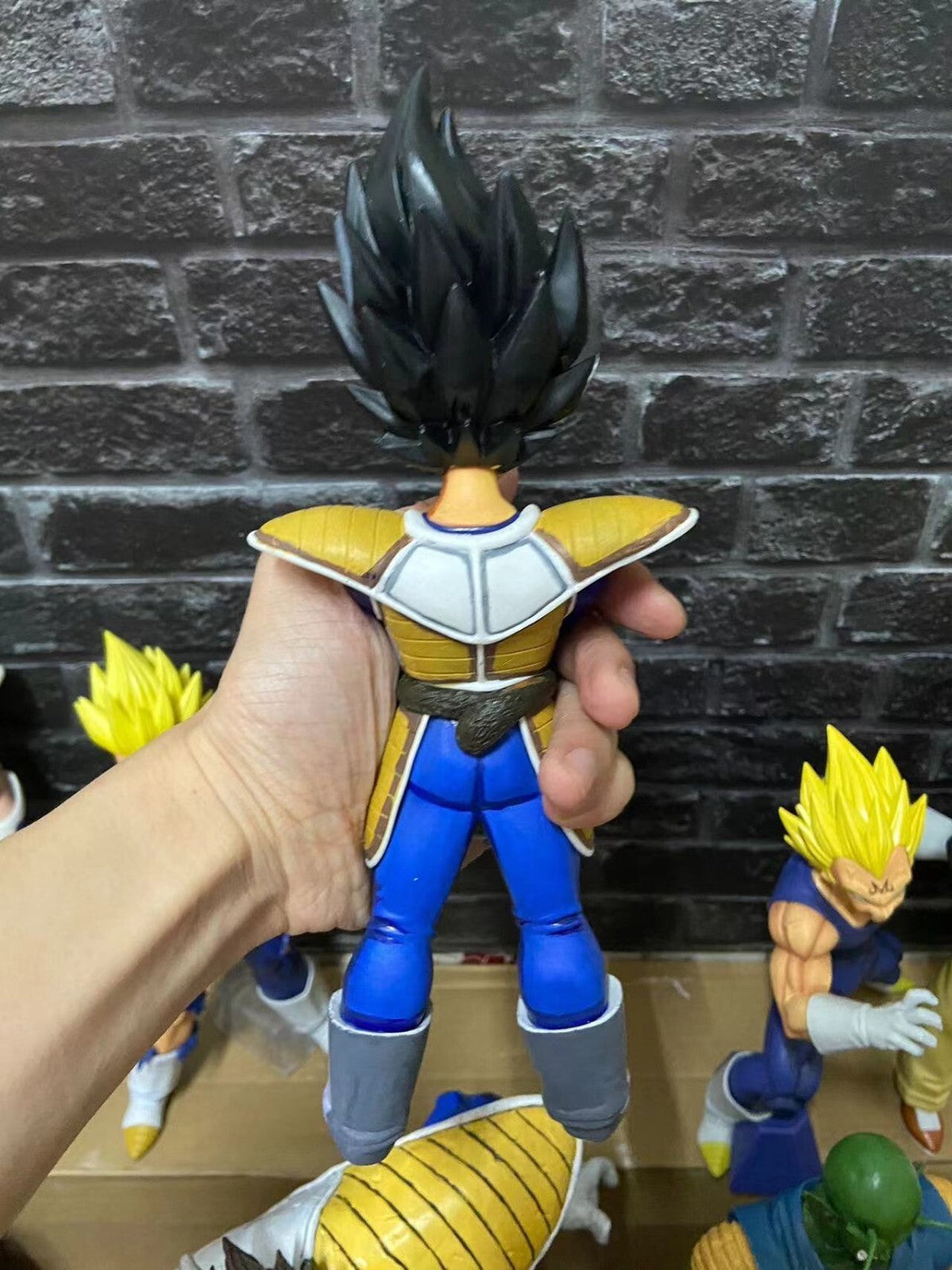 custom dragon ball super saiyan vegeta repaint