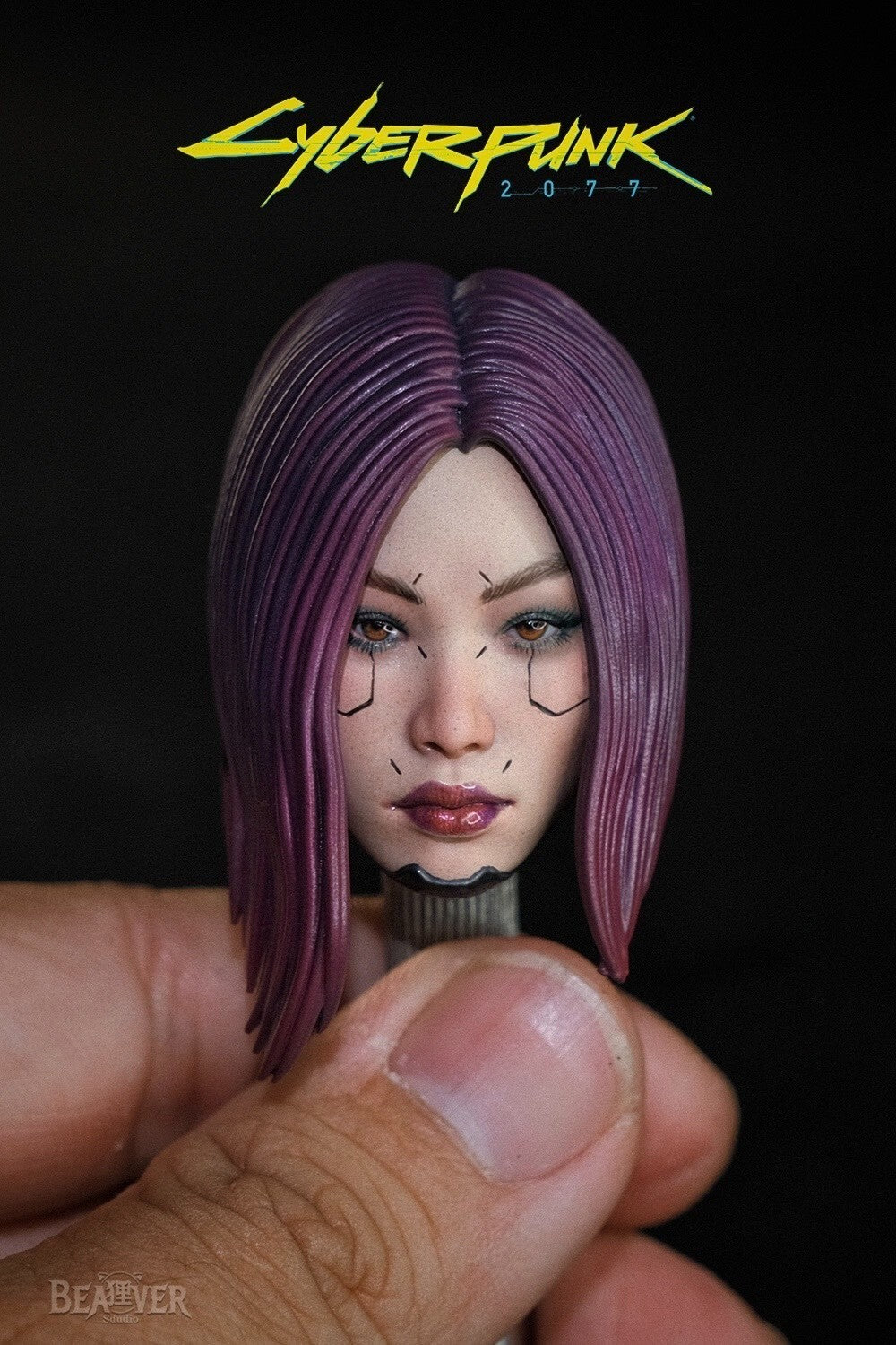 1/6   cyberpunk 2077 song so mi head for   12inch action figure