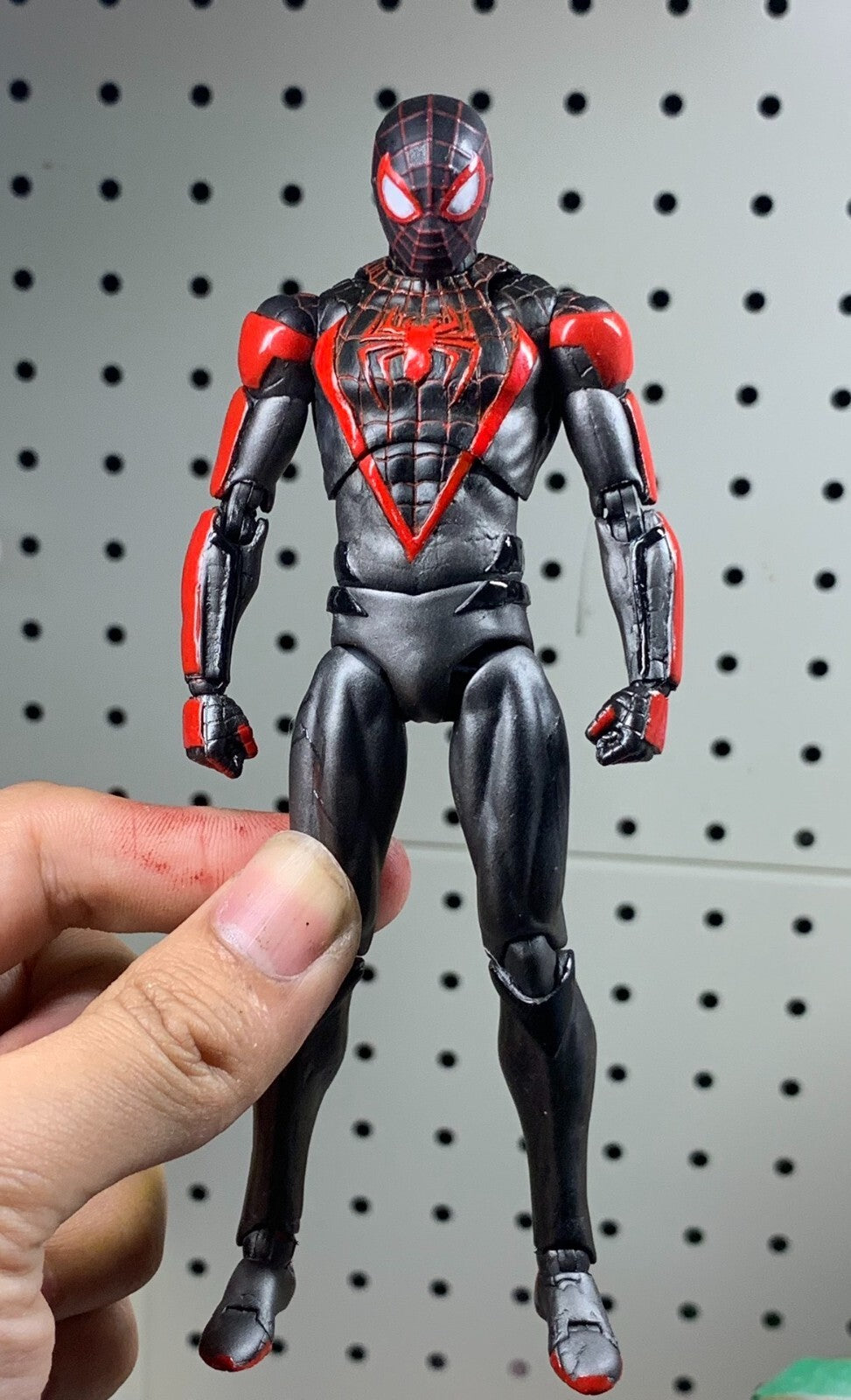 custom shf  mafex spiderman   figure need  40days