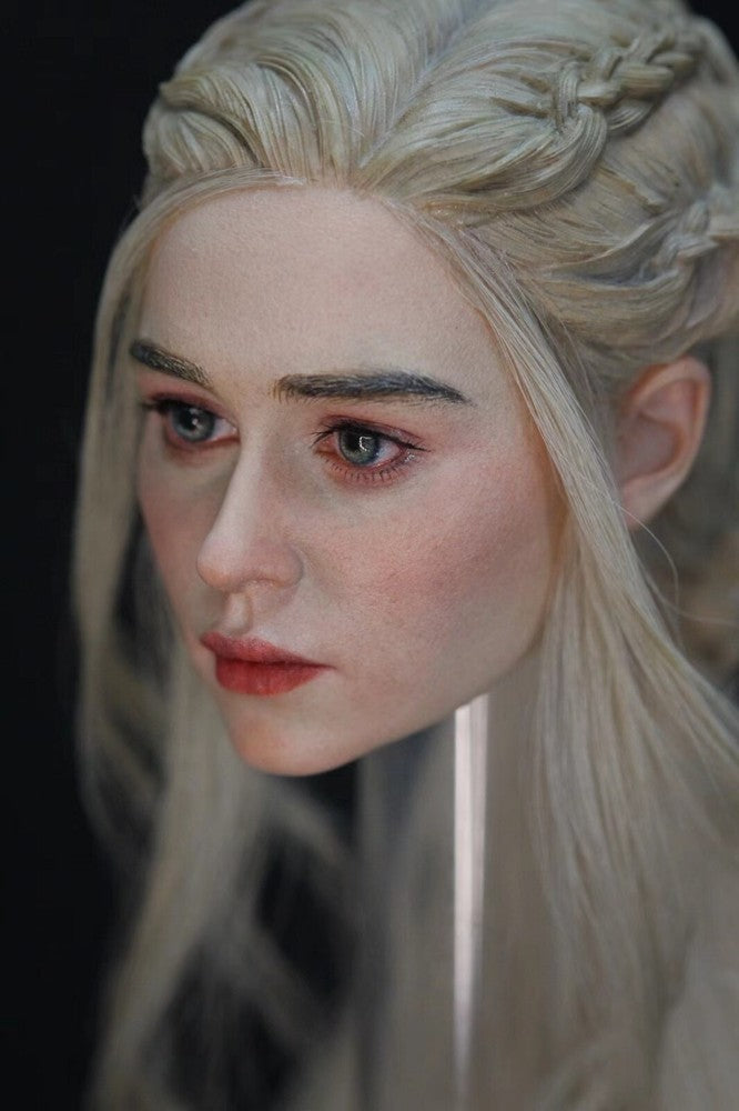 CUSTOM 1/6 Emilia Clarke Daenerys Targaryen sculpture (no including body)