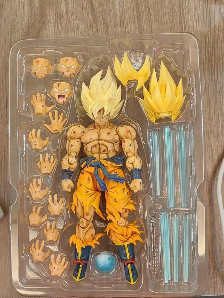 custom dragonball legendary super saiyan goku shf figure