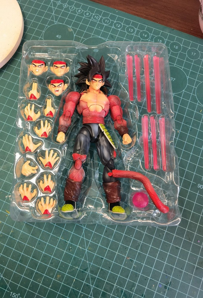 custom dragonball shf figure burdock ssj4