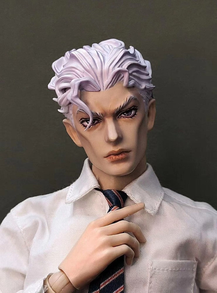 custom 1/6 JoJo's Bizarre Adventure Kira Yoshikage head sculpture （only head