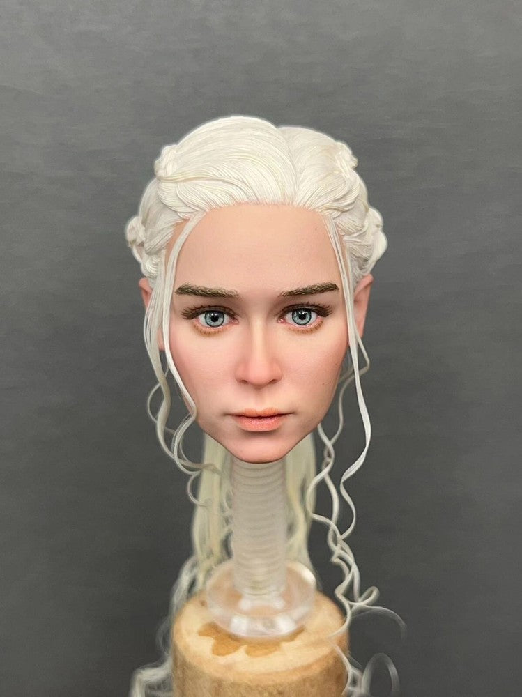 custom 1/6 Emilia Clarke head for 12 inch figure