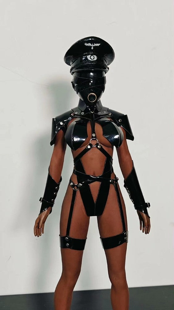 1/6 leather BDSM Bondage Jiaou doll female figure Phicen tbleague no figure