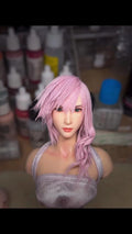 CUSTOM 1/6 Lightning girl head for 12 inch figure