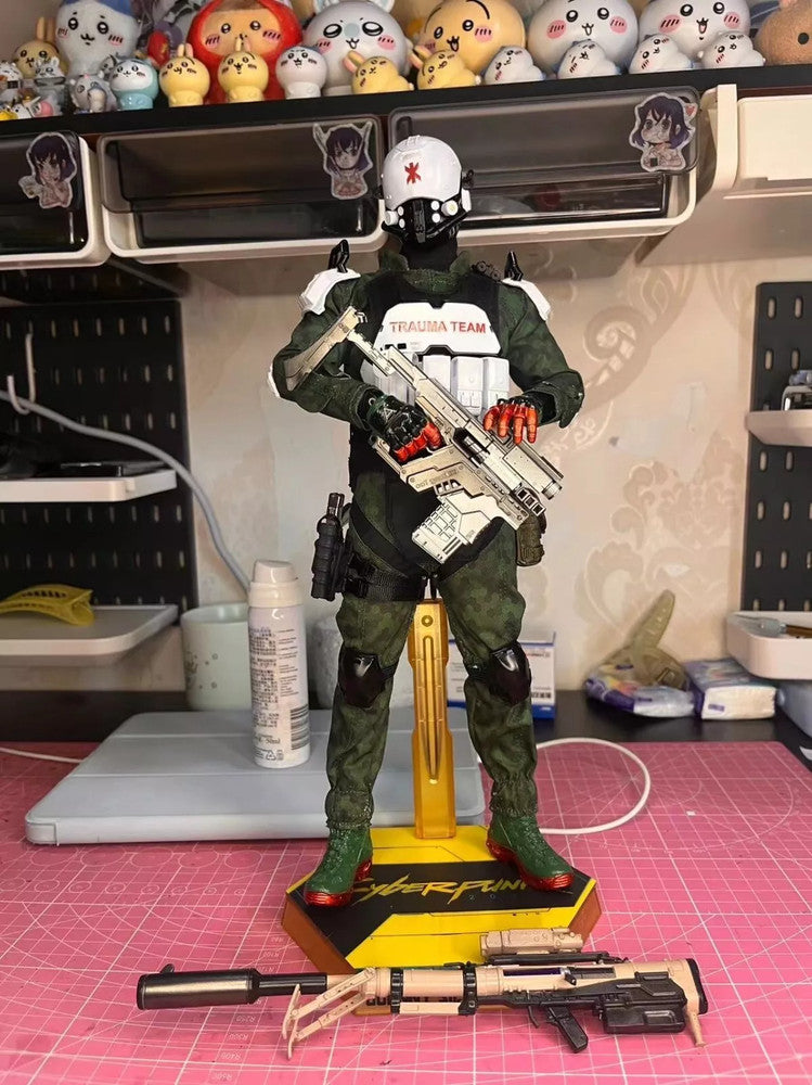 custom 1/6 Cyberpunk 2077 Trauma Team Model for 12'' Action Figure need 60days