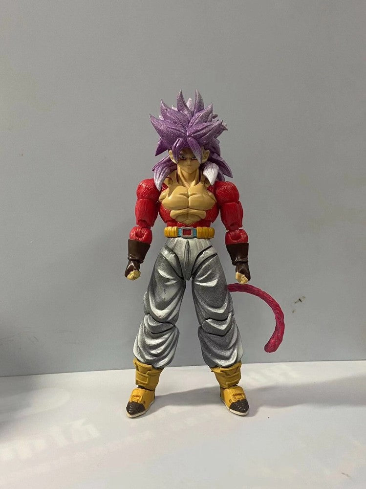 custom dragonball shf trunks ssj 4