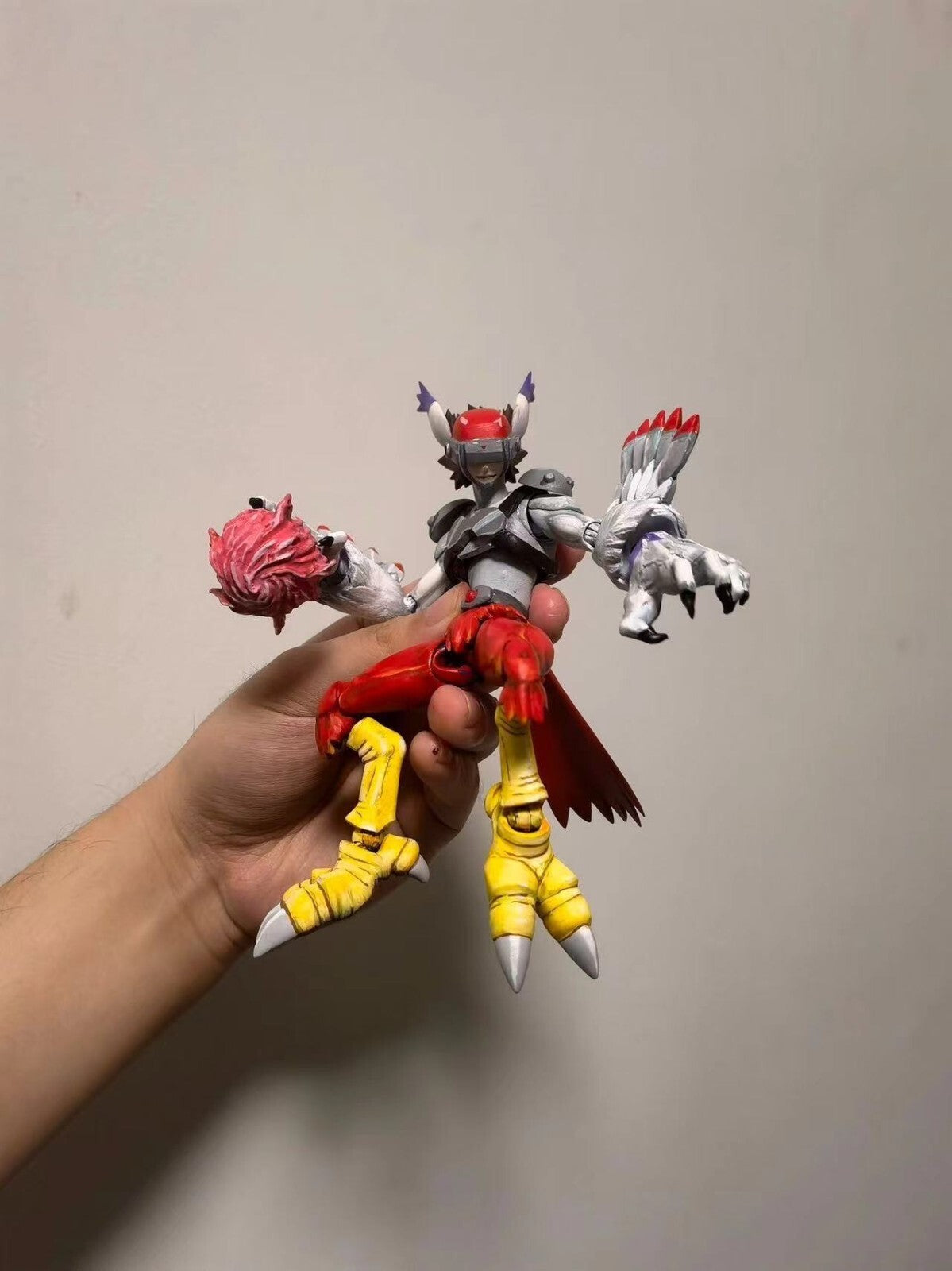 custom shf Digital monster Silphymon figure