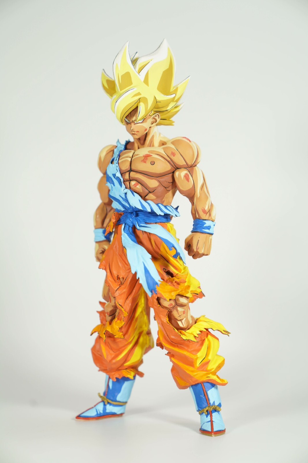 custom dragonball repaint BANPRESTO gros super saiyan goku