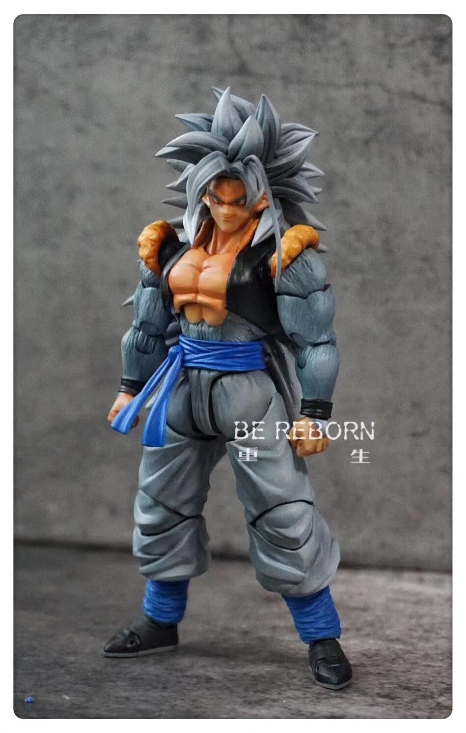 custom dragonball af SH Figuarts gogeta ssj5