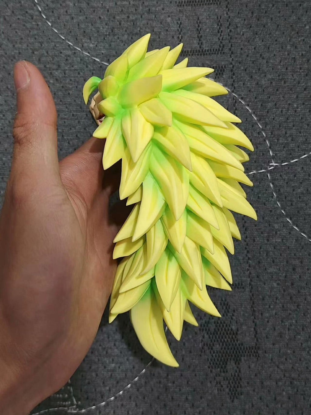 CUSTOM Dragon Ball SH Figuarts super saiyan3 ssj3 broly head sculpture