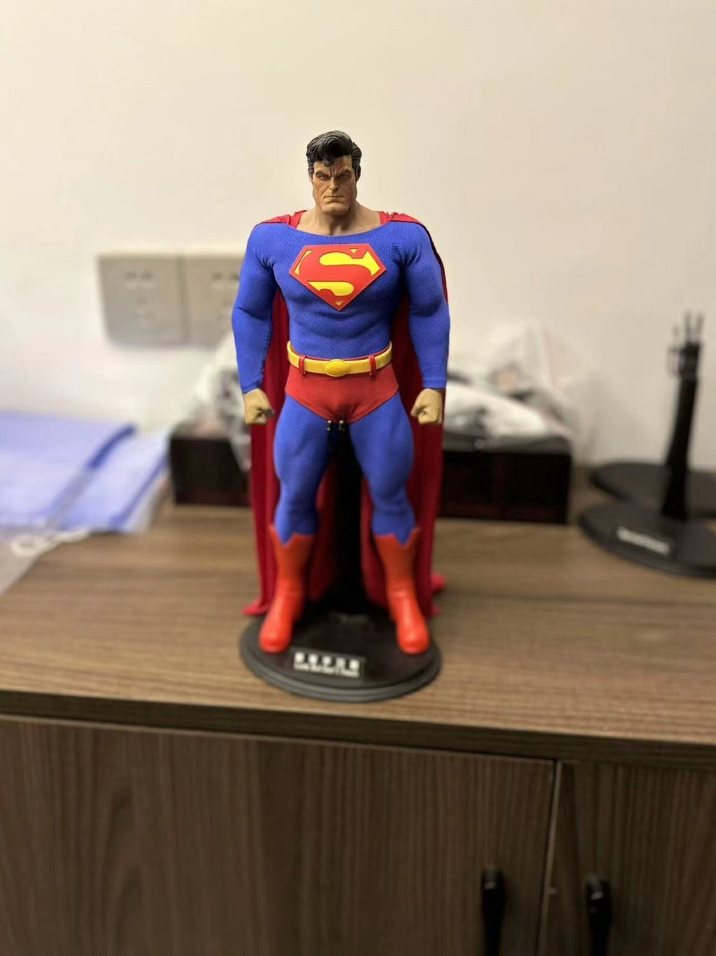 custom 1/6 black superman return