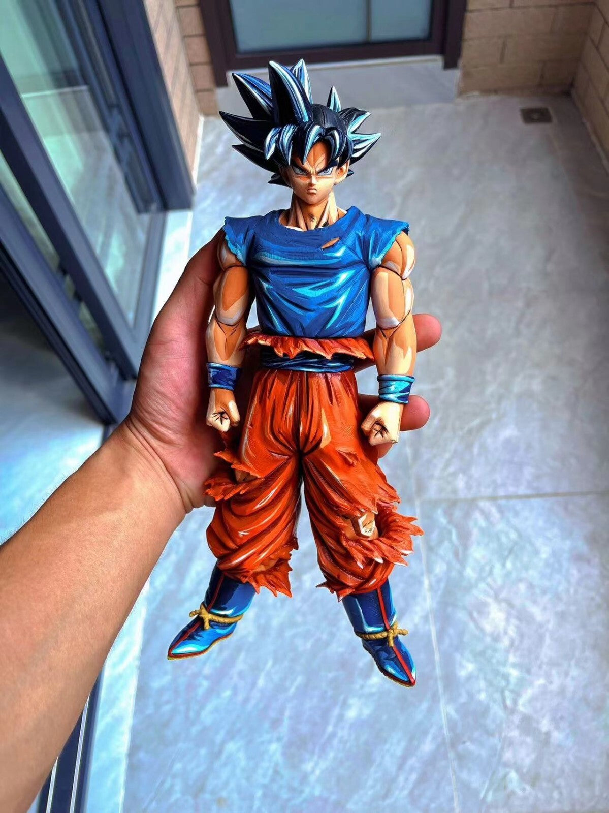 custom dragonball repaint gros goku