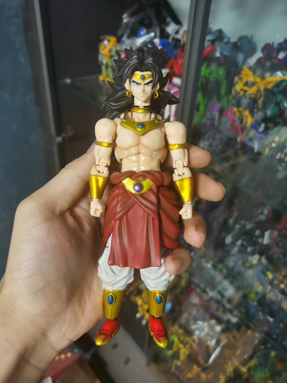 custom dragonball shf broly