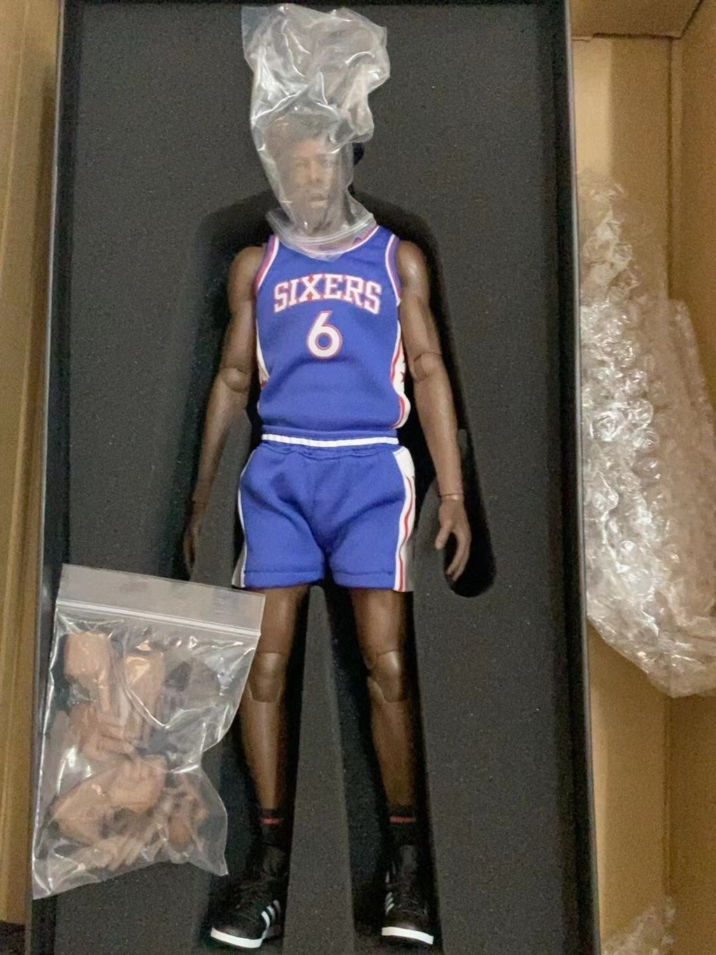 custom 1/6 scale Julius Erving Male Model for 12'' Action figure