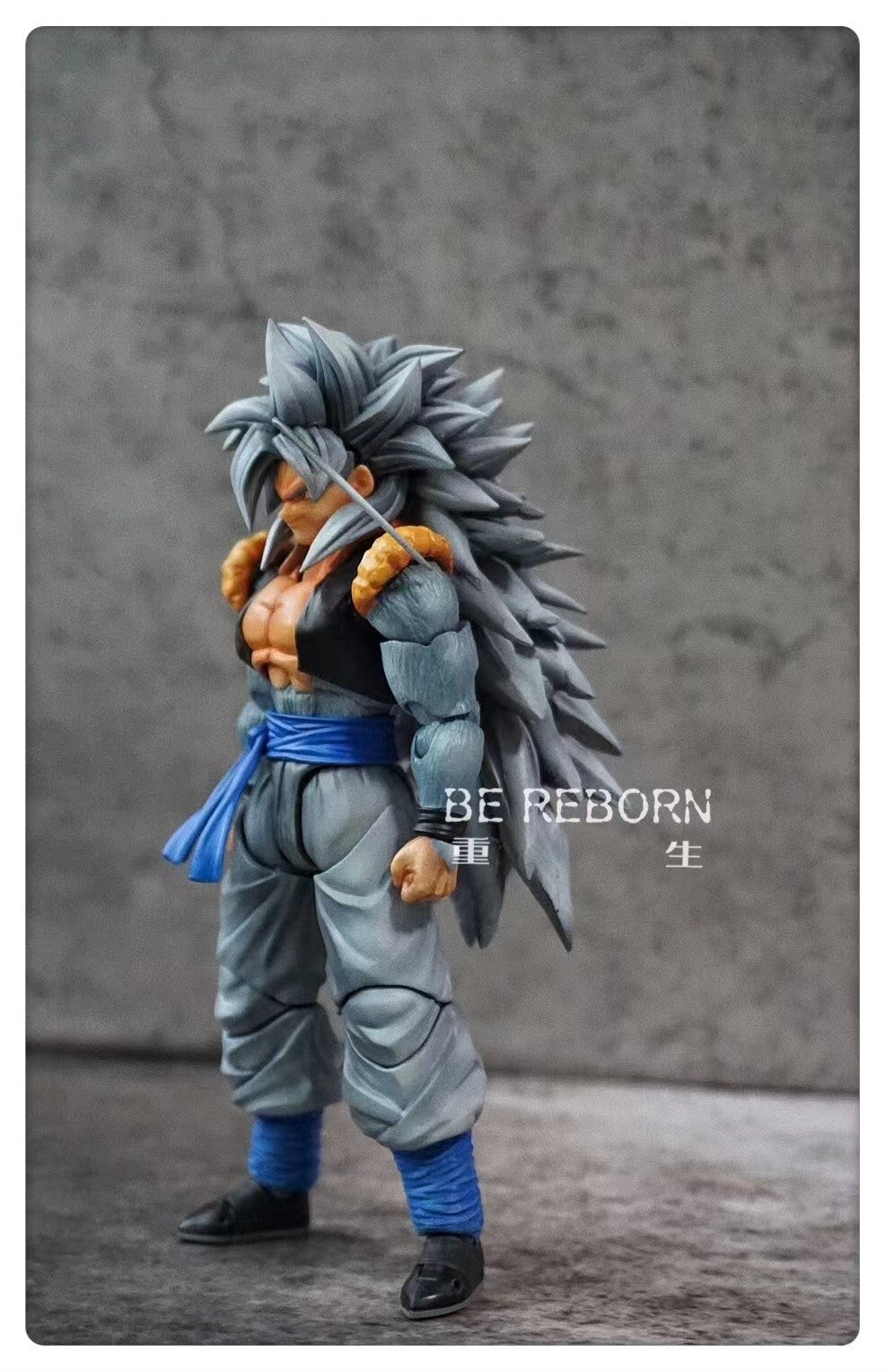 custom dragonball af SH Figuarts gogeta ssj5