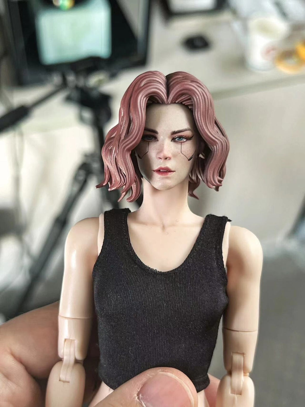 custom 1/6 Cyberpunk 2077：v figure