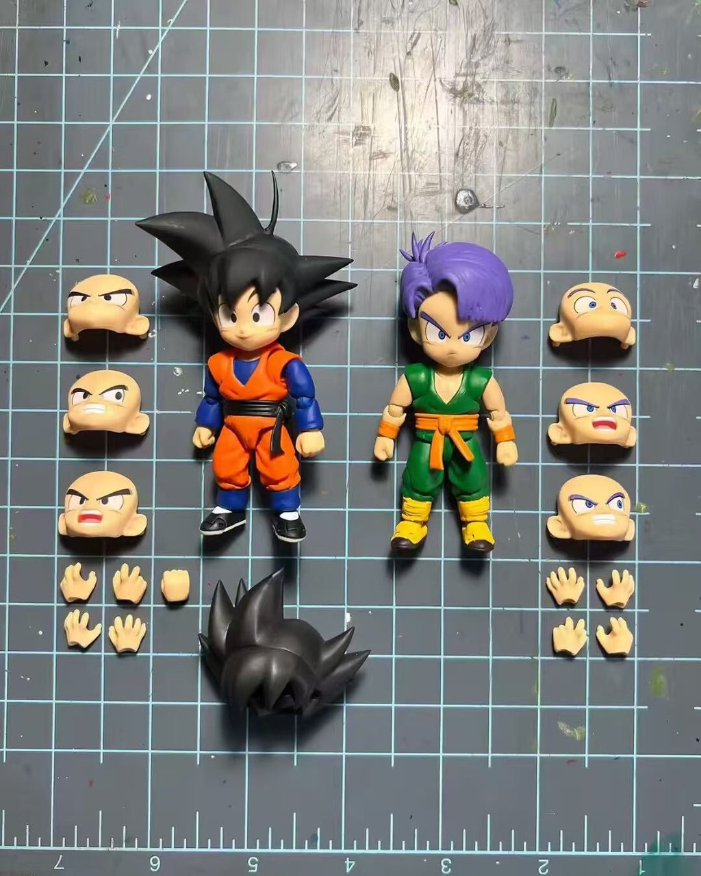 CUSTOM Dragon Ball Z S.H.Figuarts Super Saiyan goten trunks