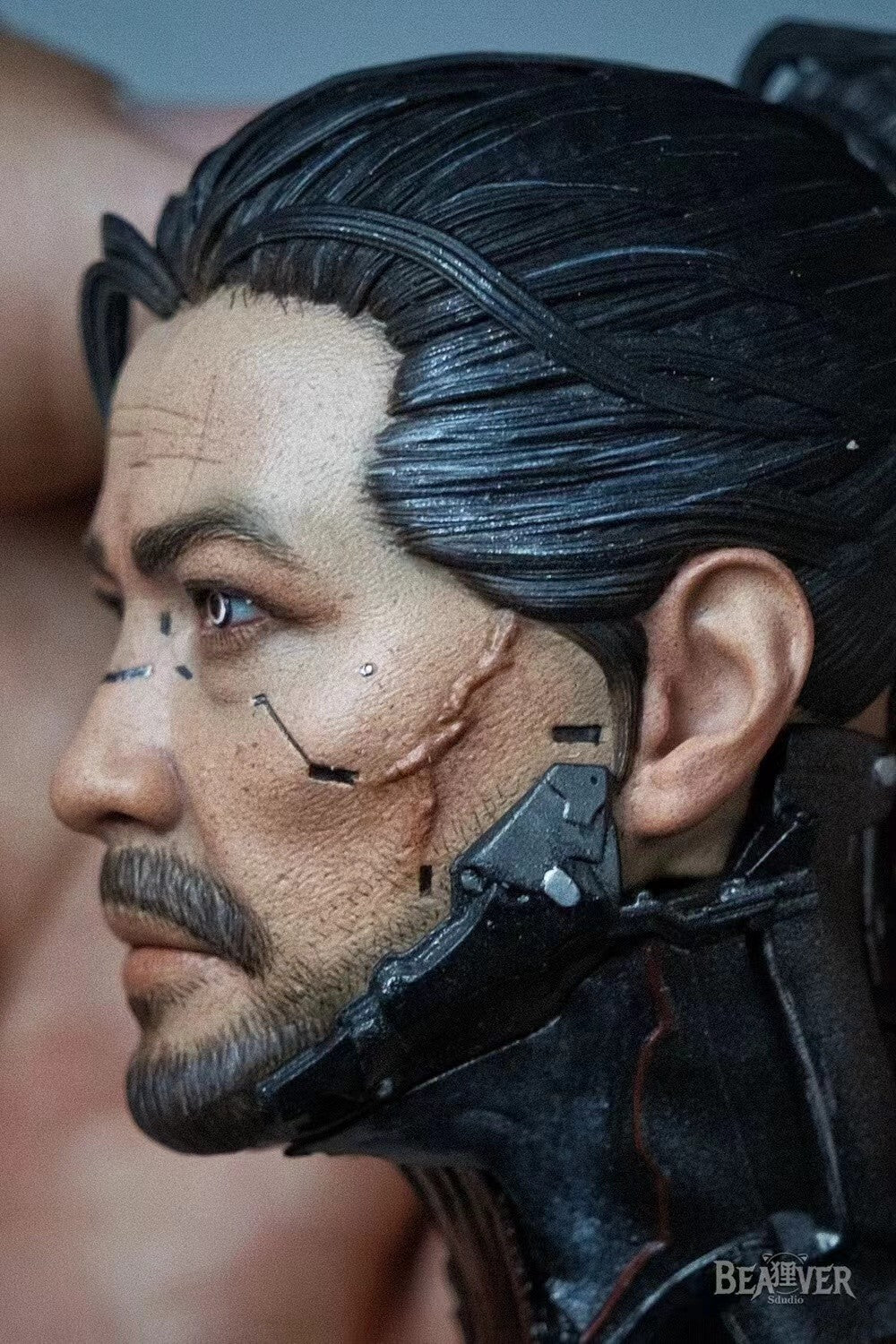 custom 1/6 Cyberpunk 2077：Goro Takemura head