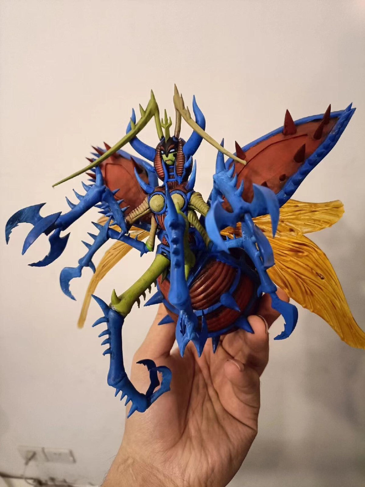 CUSTOM Yu-Gi-Oh Metamorphosed Insect Queen figure 20 cm