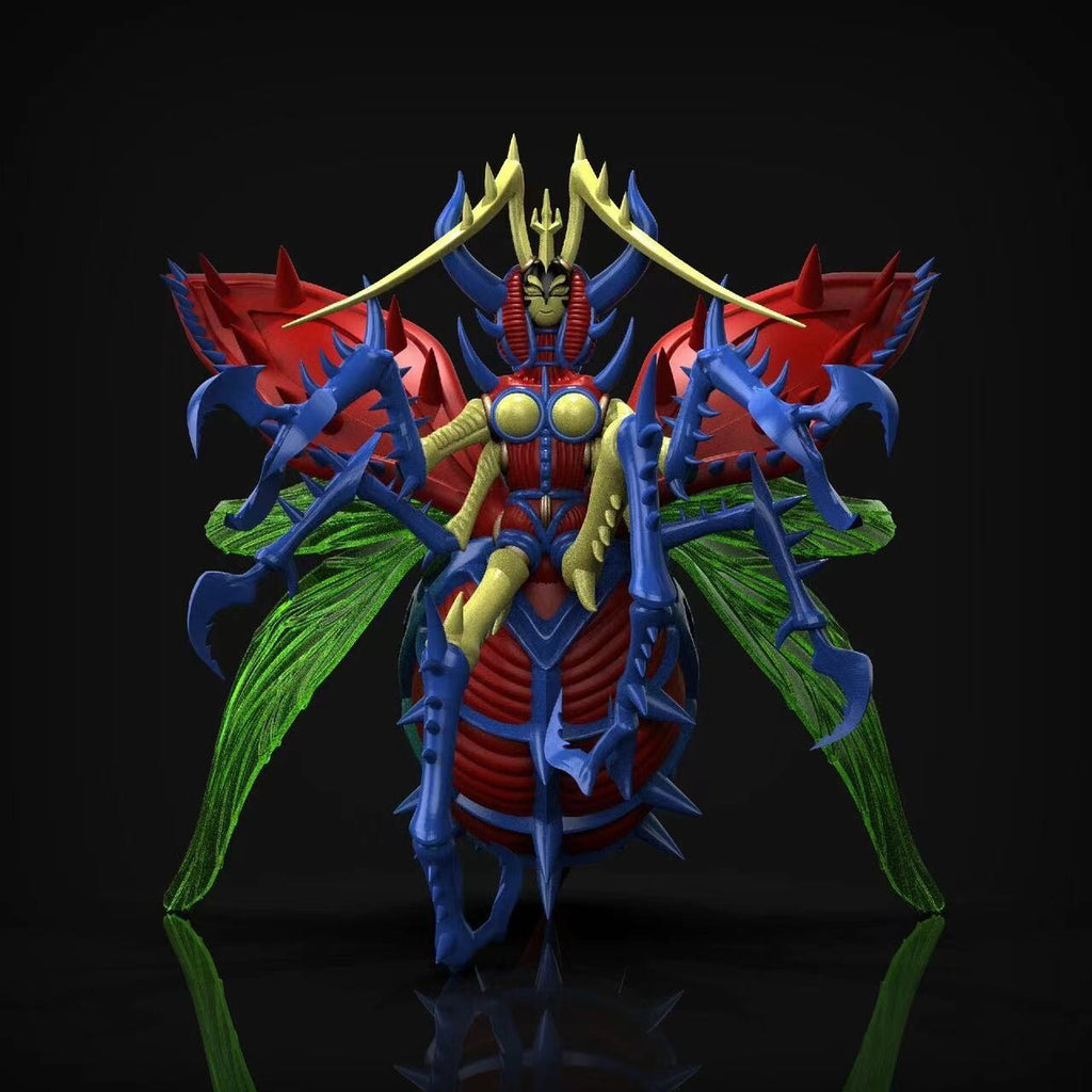 CUSTOM Yu-Gi-Oh Metamorphosed Insect Queen figure 20 cm