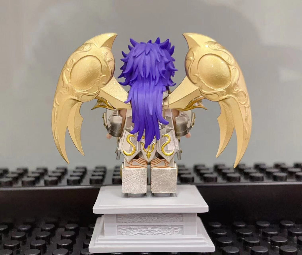 custom 3th party minifig mini brick brick Saint Seiya Milo