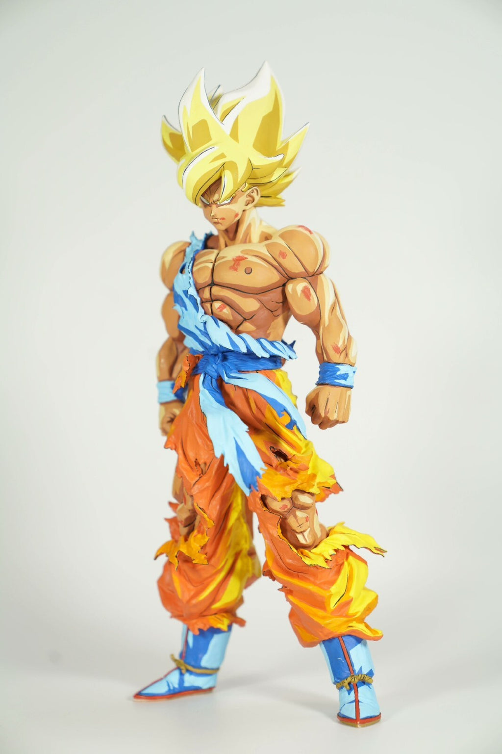 custom dragonball repaint BANPRESTO gros super saiyan goku