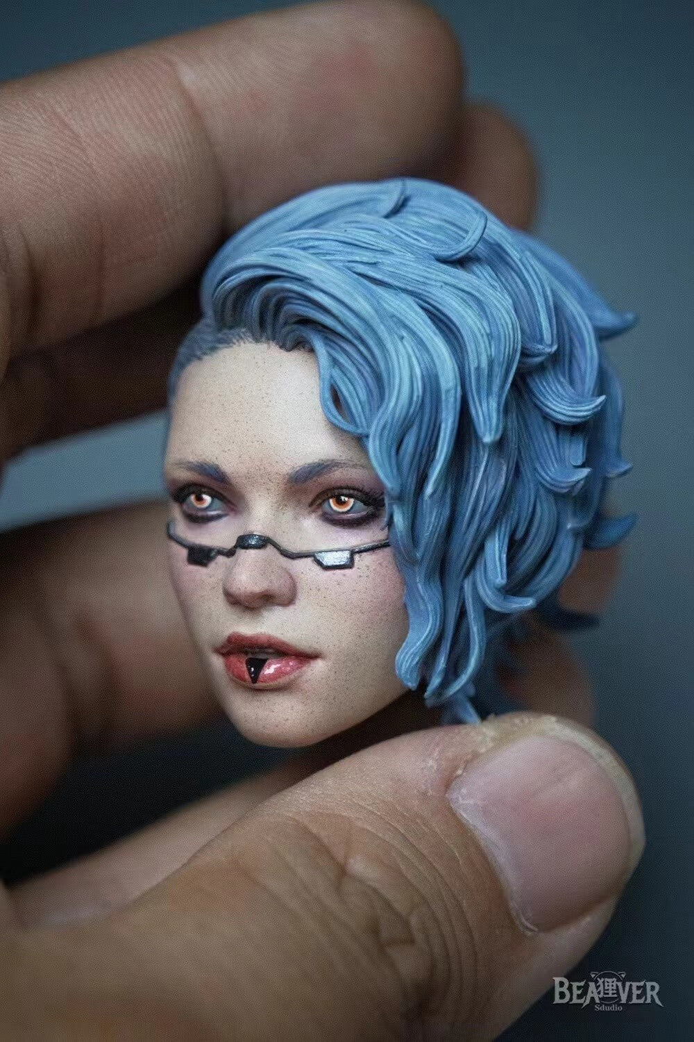 custom 1/6 Cyberpunk 2077：V head