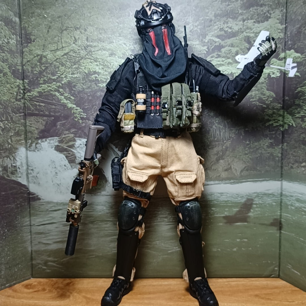 custom 1/6 cod duty call konig gost figure  need 3 months