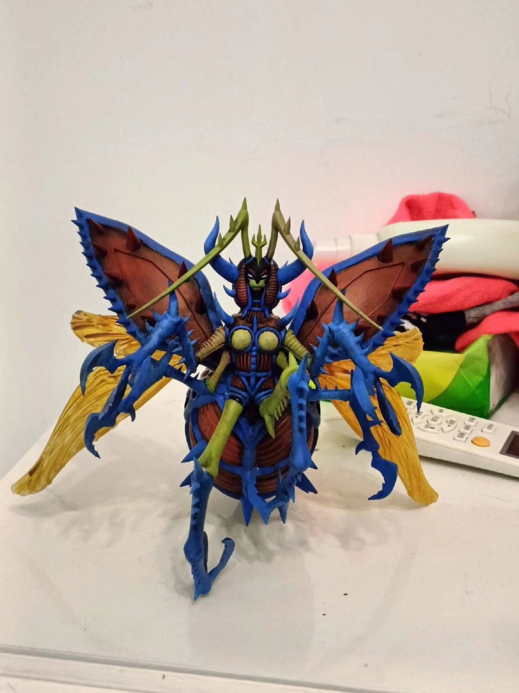 CUSTOM Yu-Gi-Oh Metamorphosed Insect Queen figure 20 cm