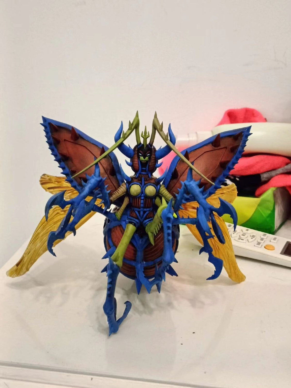 CUSTOM Yu-Gi-Oh Metamorphosed Insect Queen figure 20 cm