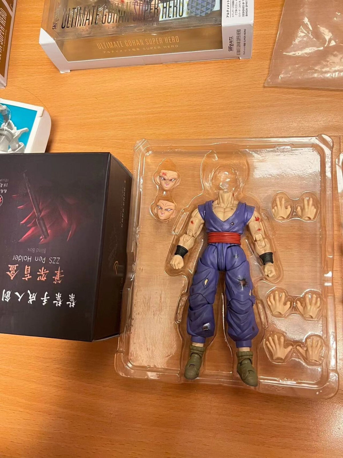 custom dragonball shf gohan