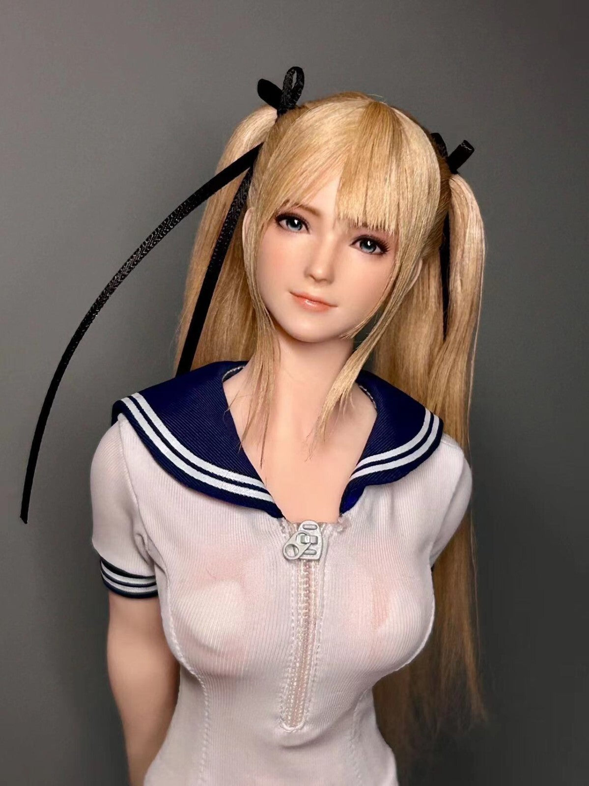custom 1/6 Dead or Alive Marie Rose head sculpture